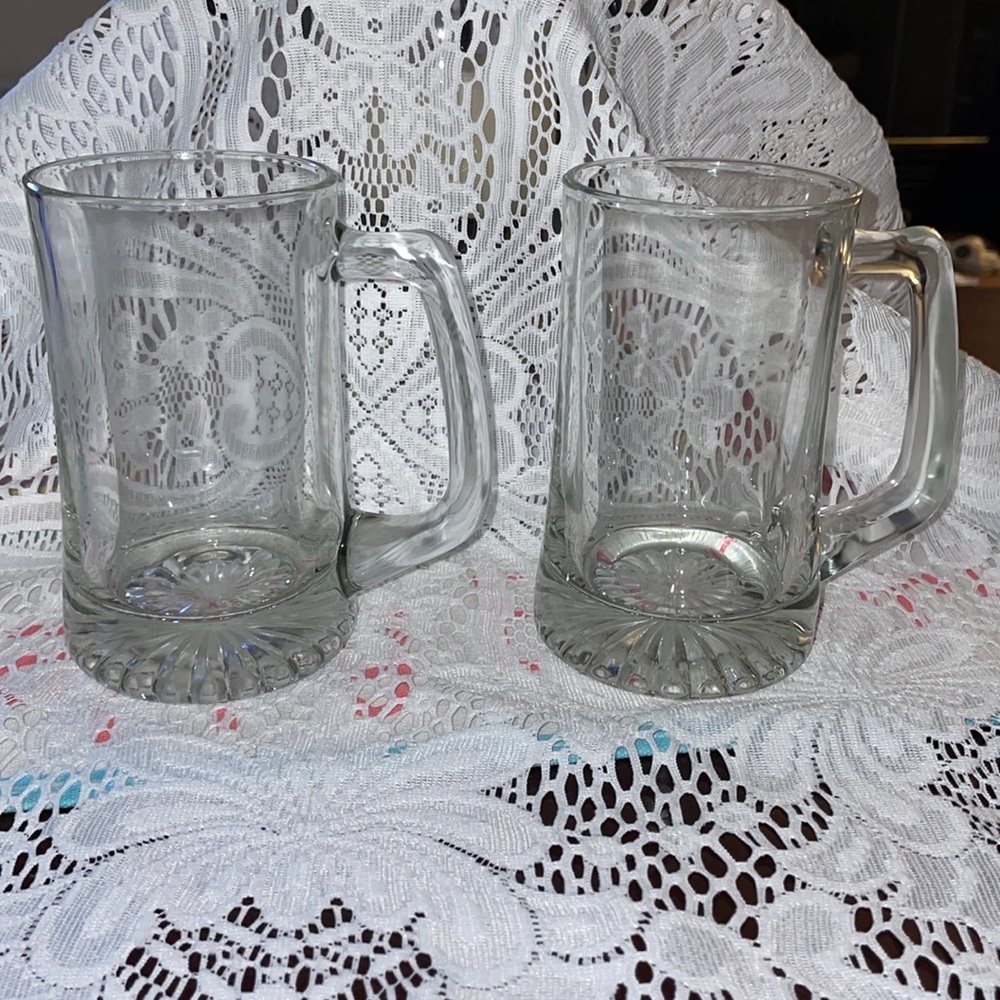Glass Beer Mug Set!